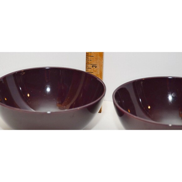 Ikea of Sweden 120 11 Purple Cereal Soup Bowls Set of 4 - Picture 2 of 7